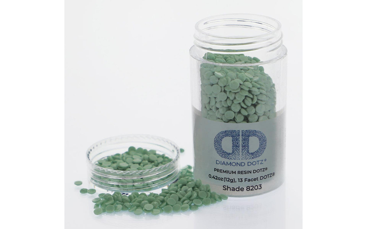 Gemas Diamond Dotz Freestyle 2,8 mm 12 g Verde manzana claro 8203